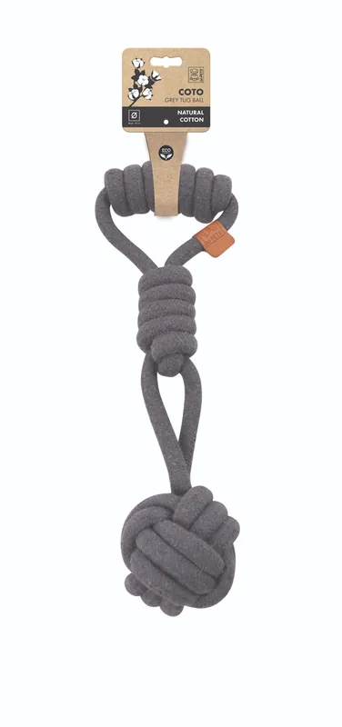 Erbjudande | Hundleksak Tug Ball Grey - 36 cm