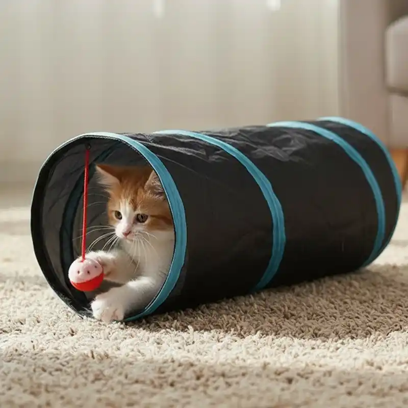 Nyhet i sortimentet - Kattunnel för lek och motion