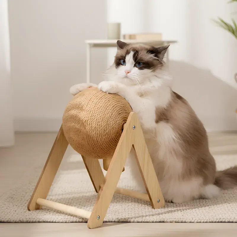 Nedsatt pris - Stor klösboll i sisal för katt