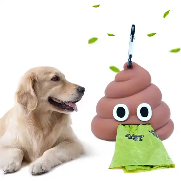 Bärbar Hundbajspåsedispenser | Premium