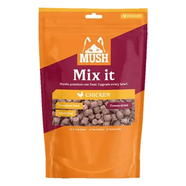 Beställ direkt | MUSH FD Mix it kyckling 200g