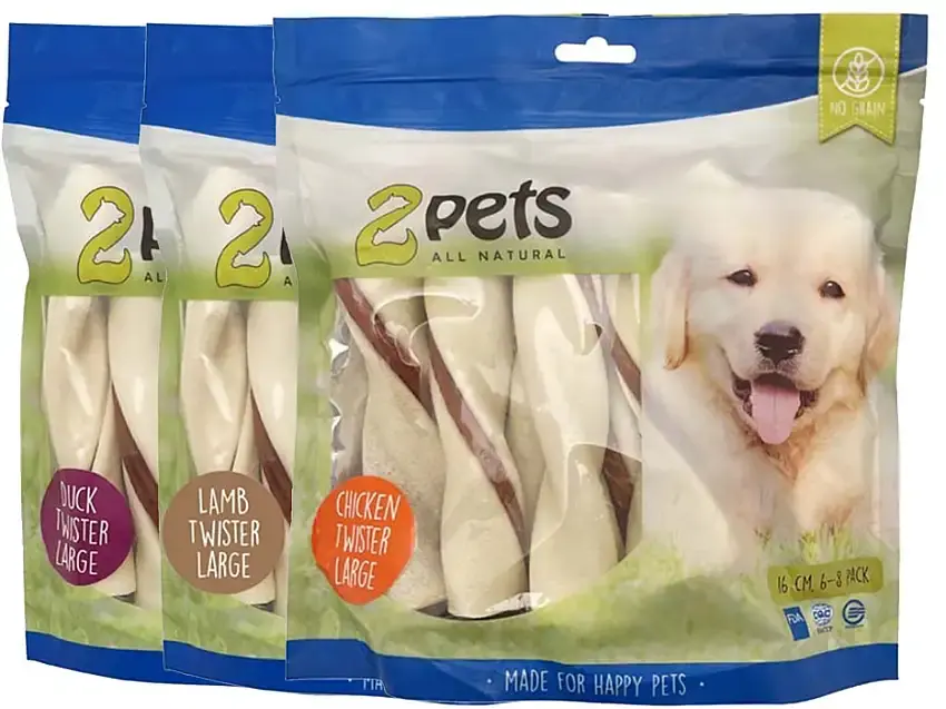 Kampanjpris - 2pets Tuggtwister L 500g