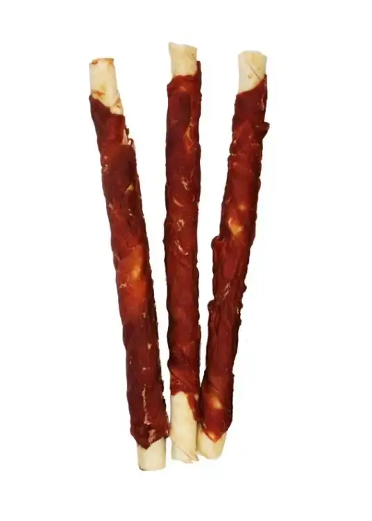 2Pets Tuggpinne Ankfilé 17cm 3-pack - Favorit