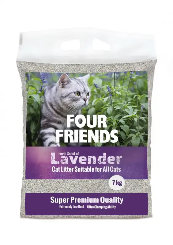 FF Cat Litter Lavender 7 kg - Rabatter
