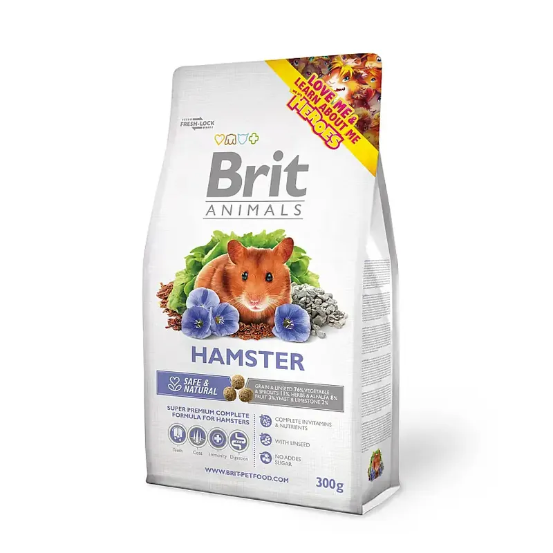 Handla säkert | Brit Animals Hamster 0,3kg