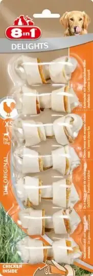 Nytt i sortimentet | 8in1 Delights tuggben XS 7-pack