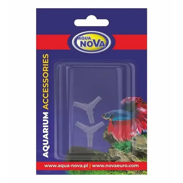 Aqua Nova Y-koppling – 4/6 mm – 2-pack | Rea