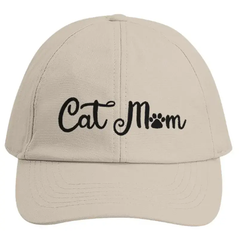 Supercat Keps Cat Mom beige | Passa på nu