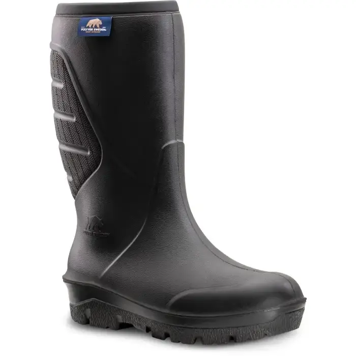 Vinterstövel Polyver Classic Winter Black | Rea