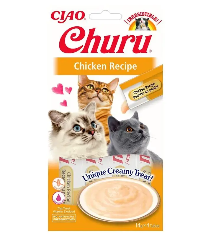 Storsäljare - Kattgodis Churu Creamy Chicken