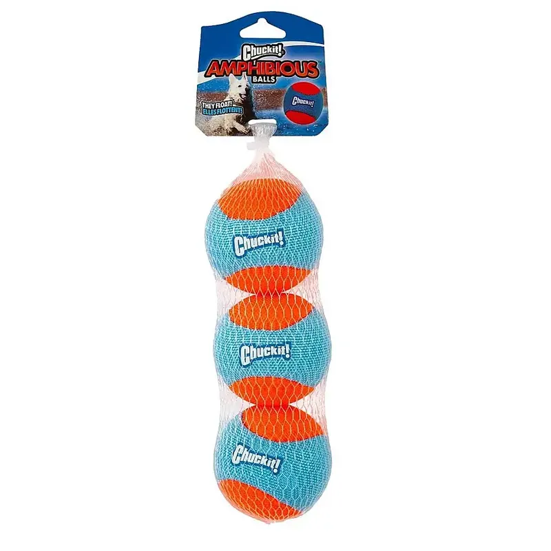 Chuckit Amphibious Flytande Hundbollar 3-pack | Kanonpris
