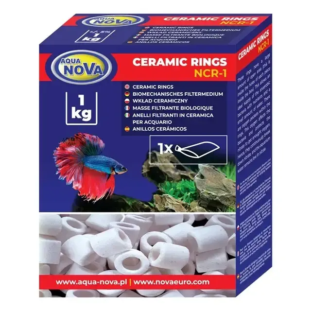 Favorit | Aqua Nova Keramiska ringar – 1 kg