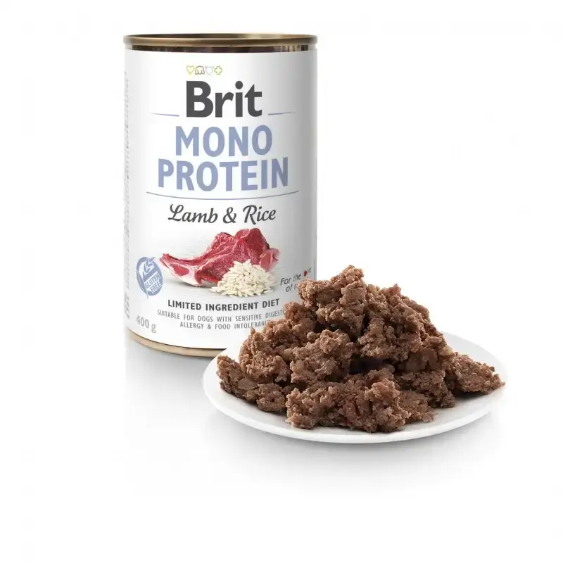 Brit Mono Protein Lamb & Rice 400g | Nyhet