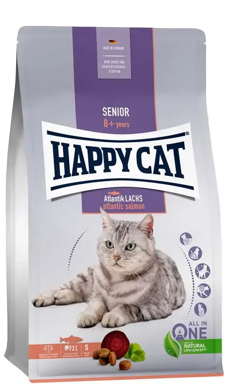 HappyCat Senior, lax, 300 g | Premium
