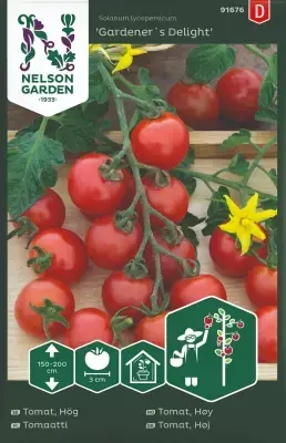 Tomat, Hög-, Gardener´s Delight - Mycket populär