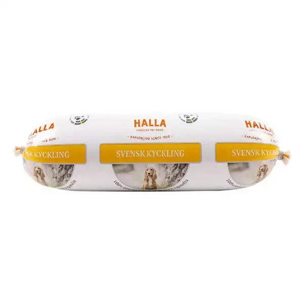 Halla Svensk Kyckling Våtfoder 160gr - Efterfrågad