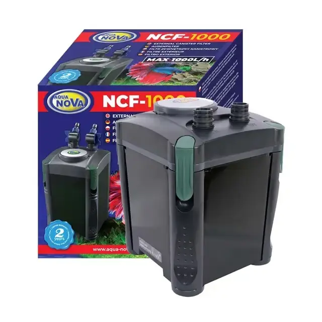 Aqua Nova NCF-1000 – Ytterfilter – 1000 l/h - Kampanjpris