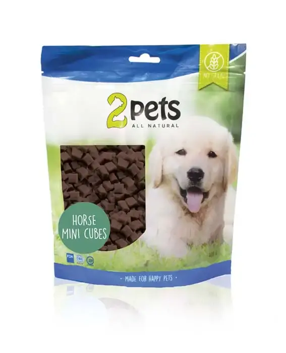 Sista chansen | 2pets hundgodis minikuber häst, 400g