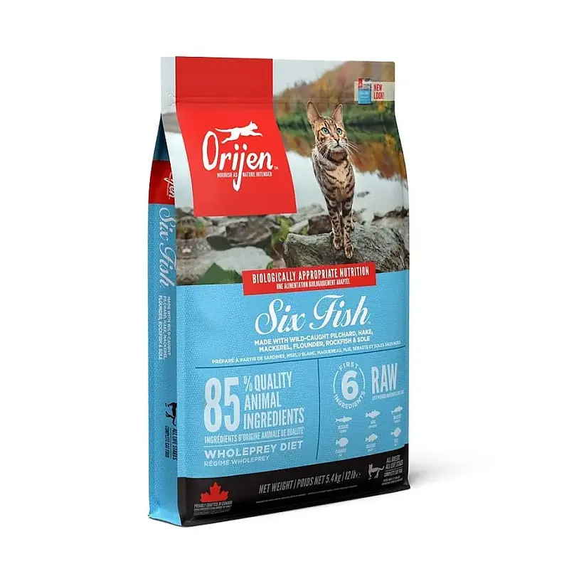 ORIJEN 6 Fish Cat 5,4 kg | Expressleverans