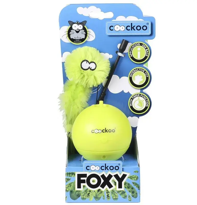 Beställ direkt | Kattleksak Coockoo Foxy Magic