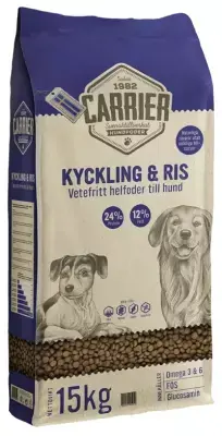 Kampanjpris | Carrier Kyckling & Ris 15 kg