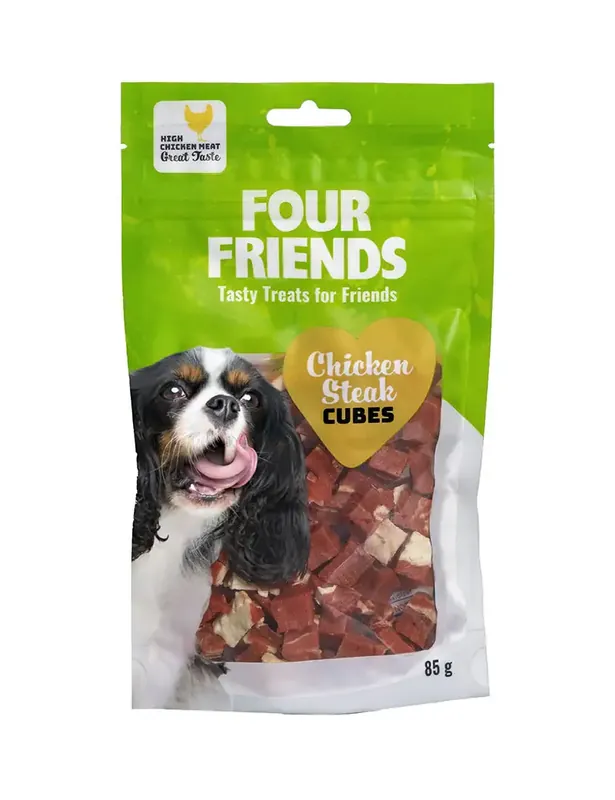 Four Friends Chicken Steak Cubes 85g - Slutrea