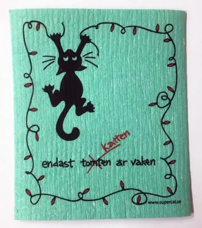 Outlet - Disktrasa Endast katten är vaken grön