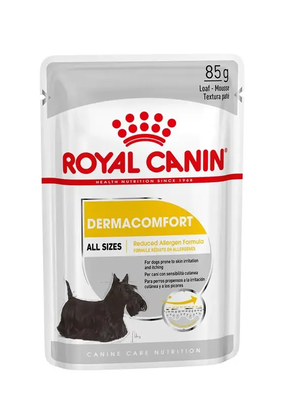 Missa inte | Royal Canin Dermacomfort WET Våtfoder för hund 12×85 g