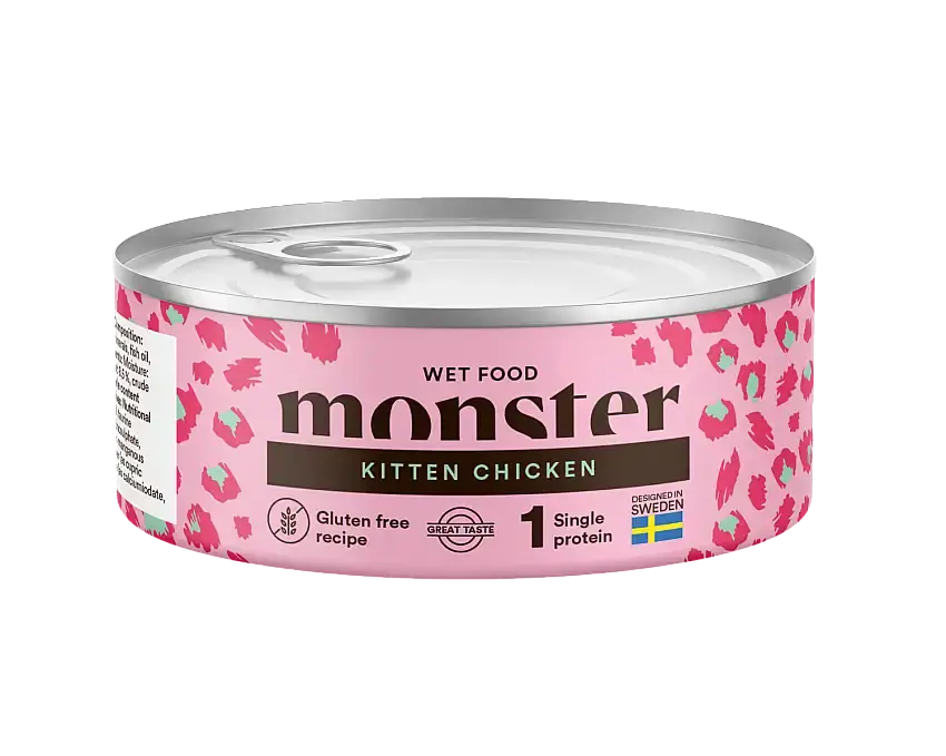 Monster Cat Kitten Chicken 100g | Beställ nu