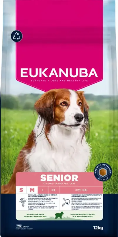 Spara nu | Dog Senior S/M Lamb & Rice Hundfoder-CW454080