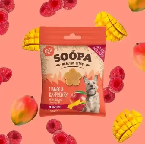Soopa Bites Mango & Hallon | Snart slut