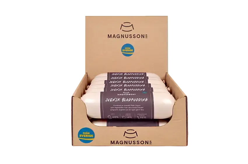 Magnussons Ångkokta Blodpudding 650g - Fynd