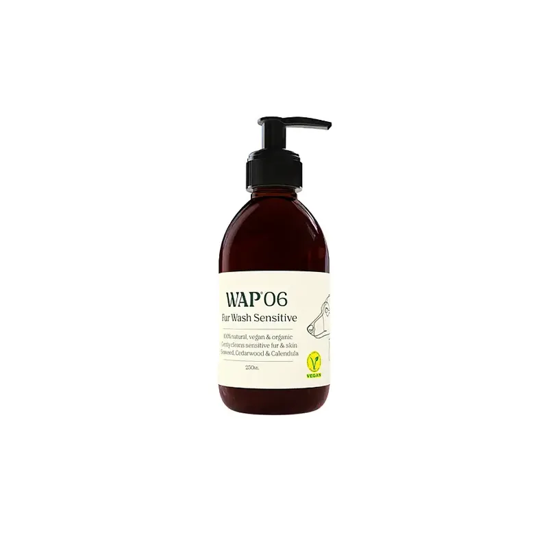 Nedsatt pris - Pälstvätt WAP Känslig hud 250 ml