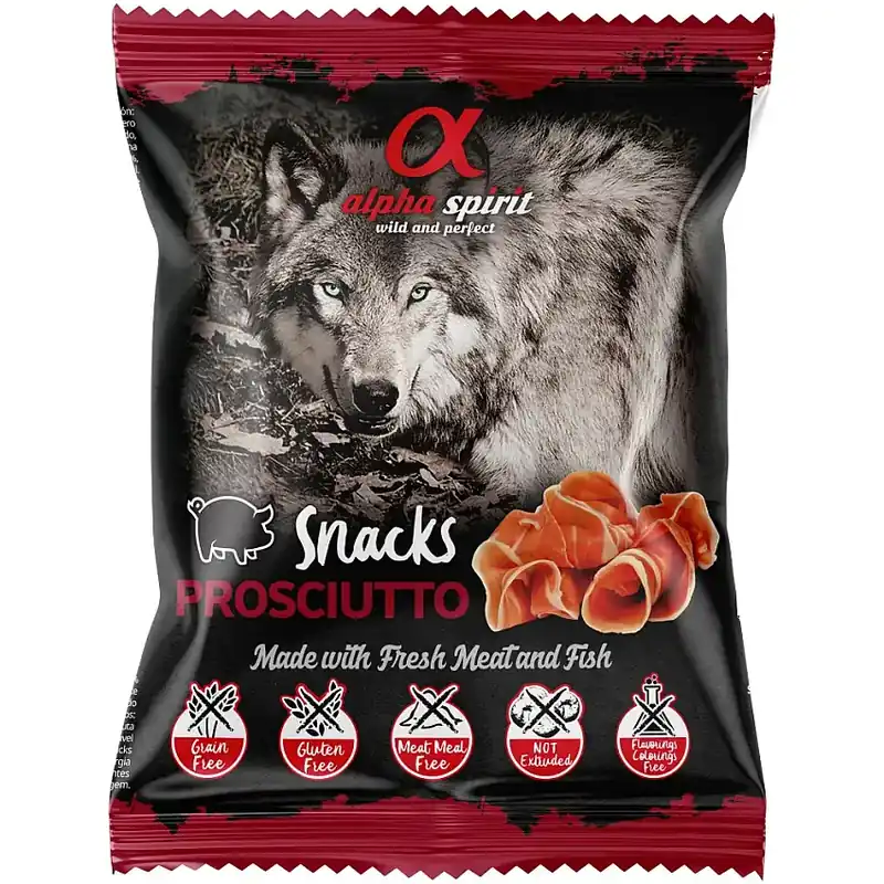 Kanonpris - AlphaSpirit Ham Snack Prosciutto, 50g