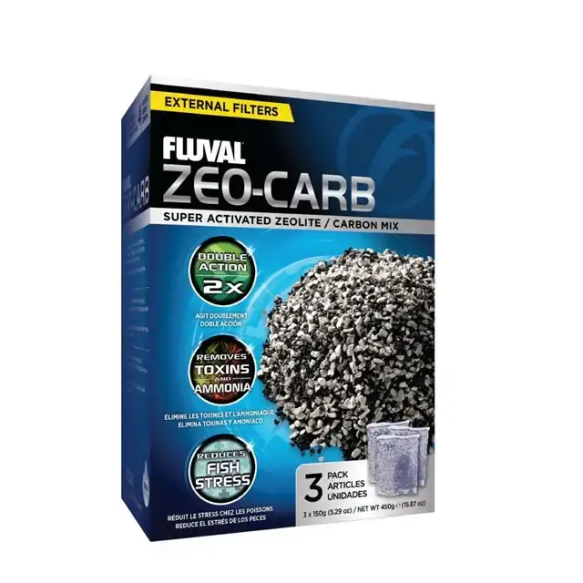 Fluval Zeo-Carb – 3×150 g | Under begränsad tid