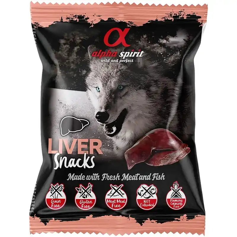 AlphaSpirit Liver Snack, 50g | Toppkvalitet