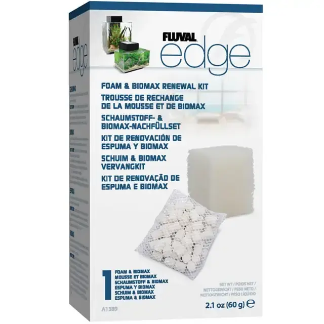Fluval Edge – Foam & BioMax - Rea