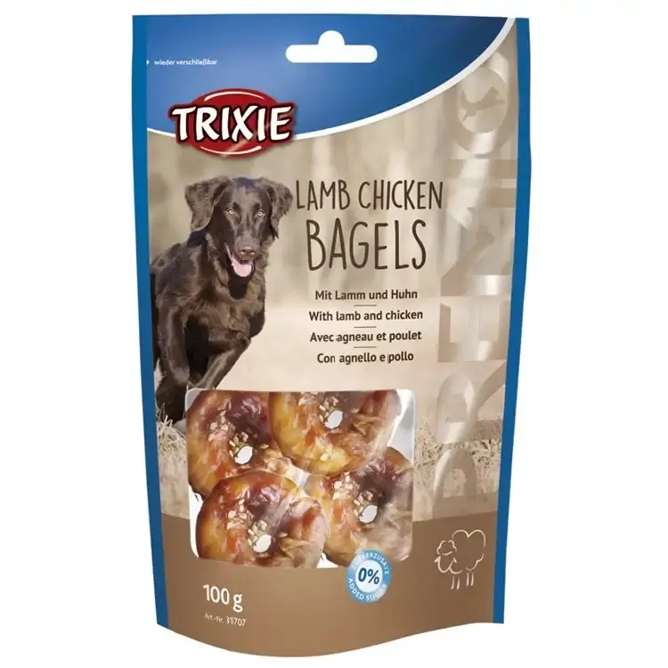 Fyndpris | Premio Lamb Chicken Bagels, 100g