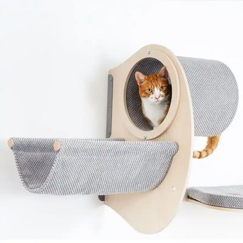 Spara mer - Cosy and Dozy Katthylla CATWALK PLAY Maple