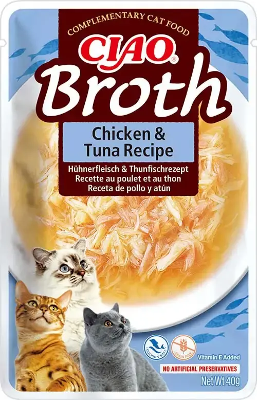 Broth Chicken with Tuna Recipe Våtfoder-479837 | Finns att beställa
