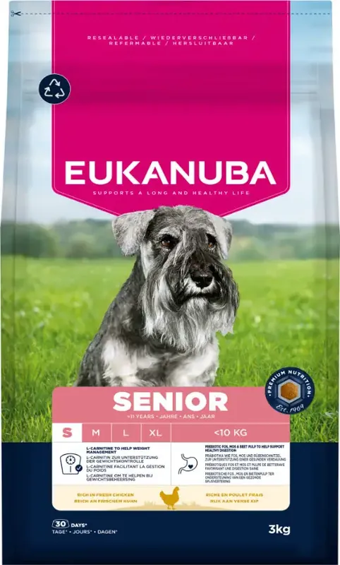 Dog Senior Small Torrfoder för hund-CW454074 - Expressfrakt