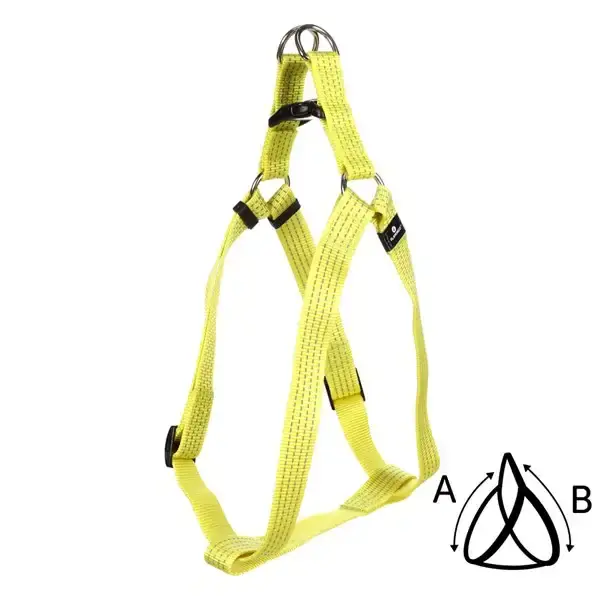 Sele Asp reflex gul 60-90cm - Spara nu