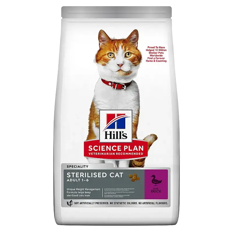 Adult Sterilised Duck Torrfoder för katt-CS004665 | Mycket efterfrågad