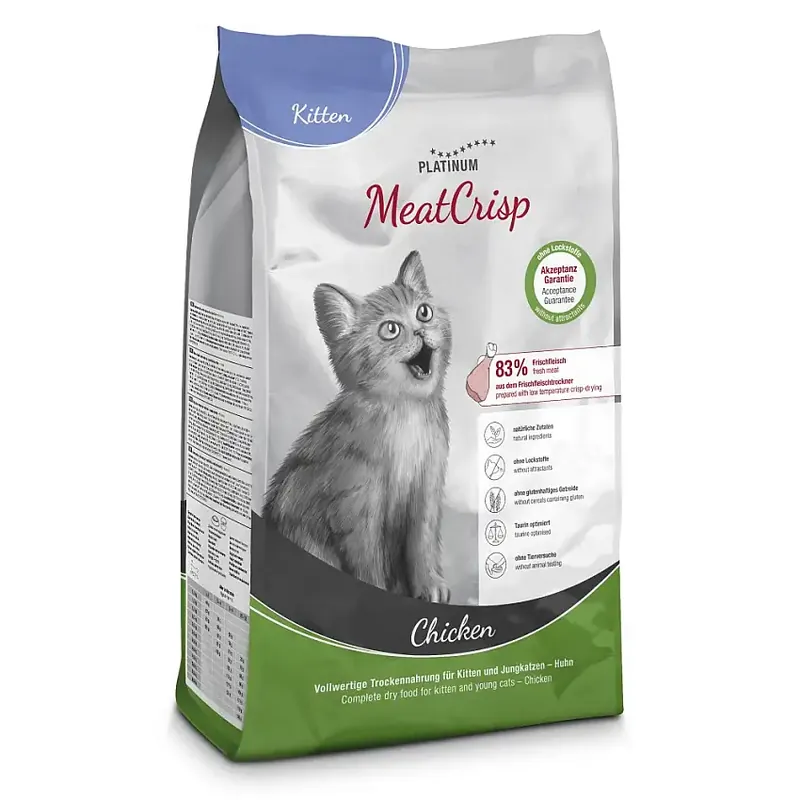 Platinum Cat MeatCrisp Kitten Chicken | Beställ nu