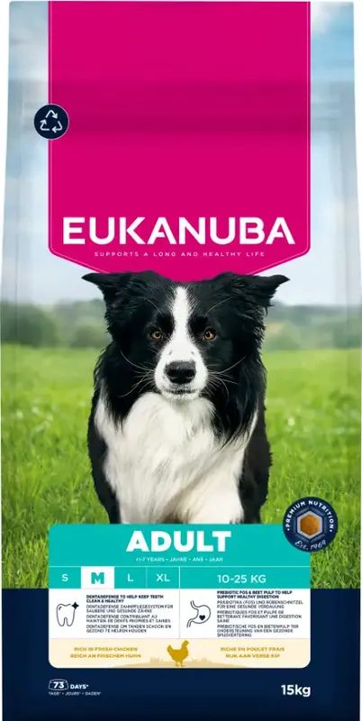 Dog Adult Medium Torrfoder för hund-CW454060 | Precis lanserat