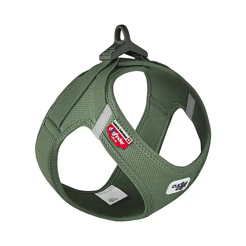 Fabrikspris | Clasp Step-In Hundsele Air-Mesh Grön-S002187