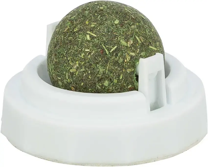 Catnipboll m Hållare 5cm - Klar att skickas