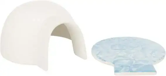 Spara mer | Igloo med kylplatta möss och hamster keramik