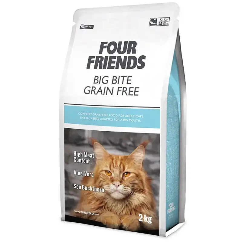 Four Friends Cat Grain Free Big Bite - Nyinkommet