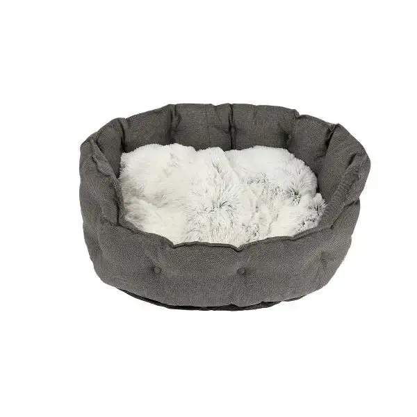 Dogman Bädd Classy Memory foam oval Grå | Spara nu